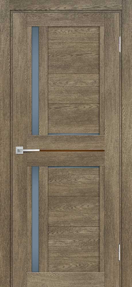 ТЕХНО-804 nanotex, бруно 900*2000 стекло графит сатинат, кофе лакобель