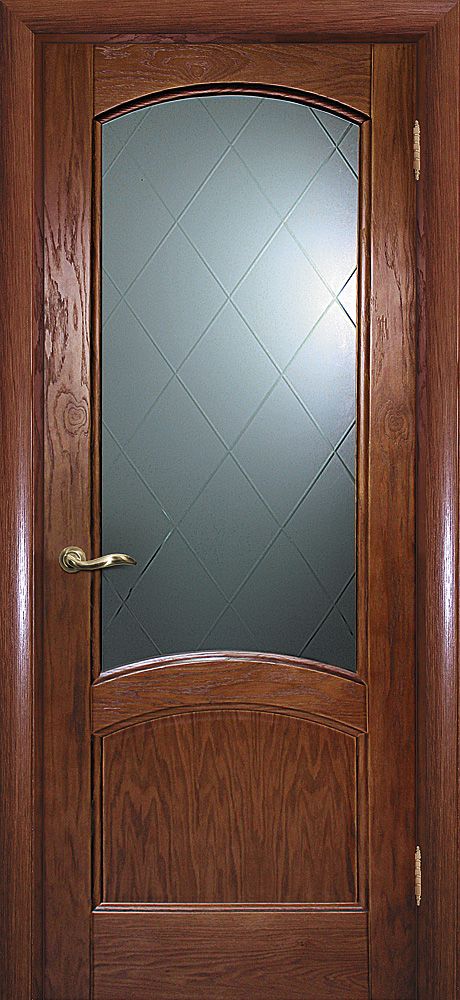 Вайт 01  Дуб, ст.гравировка Готика белое 900*2000