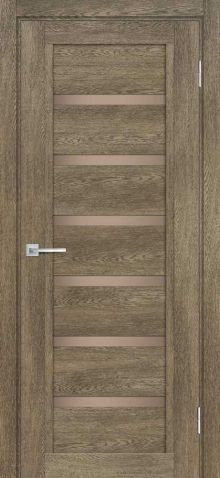 ТЕХНО-807 nanotex, бруно 900*2000 стекло бронза сатинат