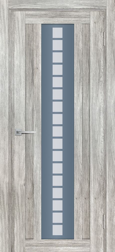 PSL-16  nanotex, сан-ремо серый 700*2000 стекло сатинат графит