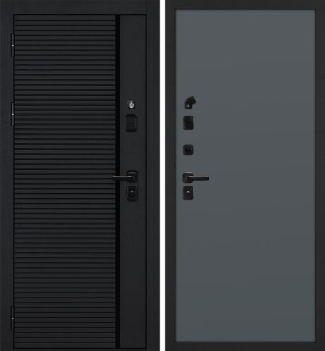 ДМ Галактика-173 муар чер,Kale/Border(Черный мяг.шагр. PR-173/гладкая, PP графит)980Л