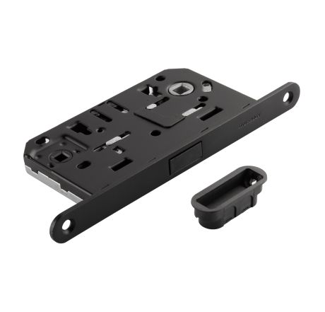 Защёлка врезная магнитная сантехническая ADDEN BAU WC-5096 MAG BLACK (цвет ЧЁРНЫЙ)