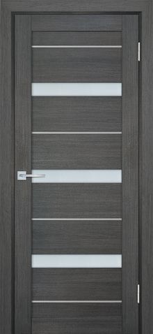 ТЕХНО 742 nanotex, грей 900*2000 стекло белый сатинат