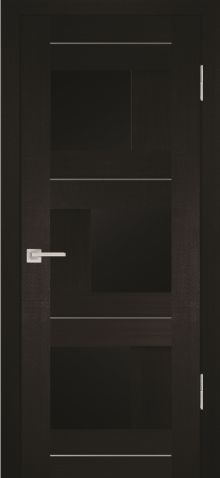 PS-13 PP,  Венге Мелинга 700*2000 Черное ст.Лакобель