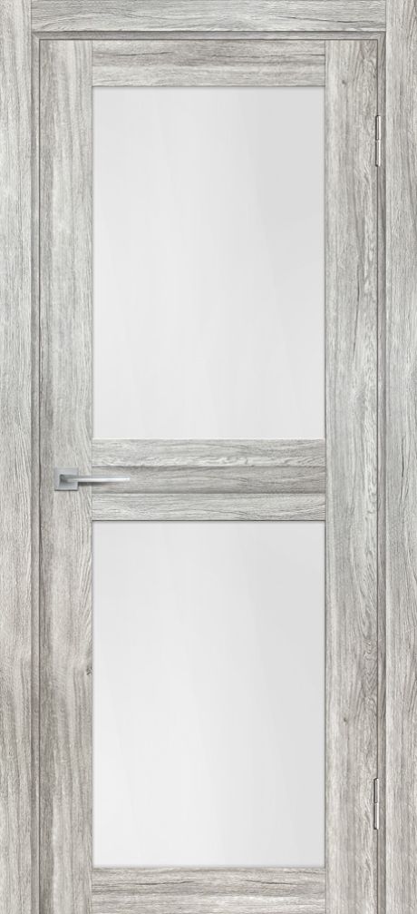 PSL- 4  nanotex, сан-ремо серый 800*2000 стекло сатинат белый