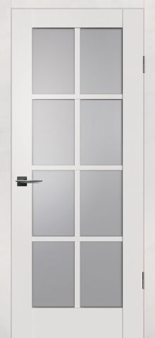 PSС-41 "Classic" зефир ДО800*2000 стекло сатинат