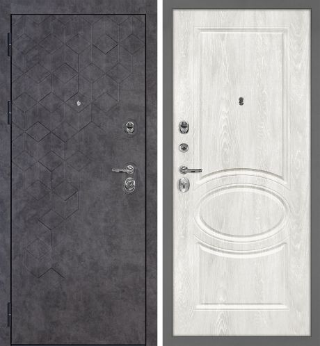 ДМ Тетра-126 муар серый,гардиан32.11/30.01(Темный бетонФЛ-126/Сиена-1 шале PVC дуб жемчужный)980Л