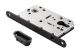 Защёлка врезная магнитная под ключевой цилиндр ADDEN BAU KEY-5085 MAG BLACK (цвет ЧЁРНЫЙ)