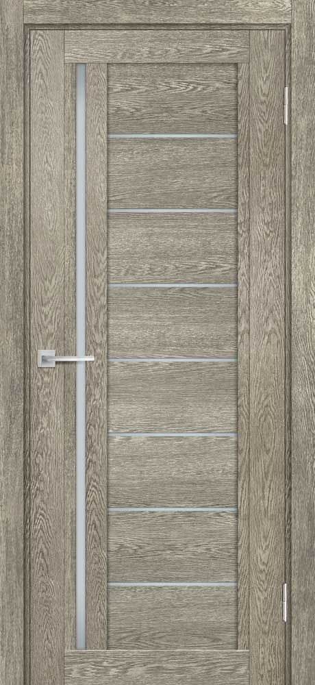 ТЕХНО-801 nanotex, гриджио 550*1900 стекло белый сатинат