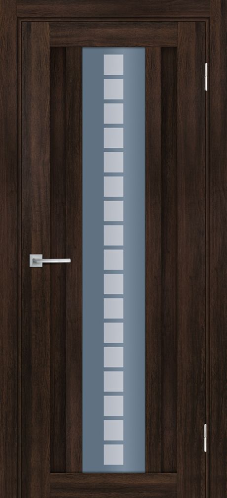 PSL-16  nanotex, сан-ремо шоколад 600*1900 стекло сатинат графит