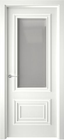 Smalta-19 ДО 900*2000  Ral9003 Белый, сатинат УФ печать /ИД/
