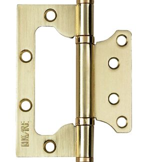 Петля накладная без врезки B020-U 100X75X2.5-2BB-1SG (матовое золото)