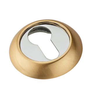 Накладка на ключевой цилиндр ADDEN BAU. SC 001 GOLD (матовое золото)