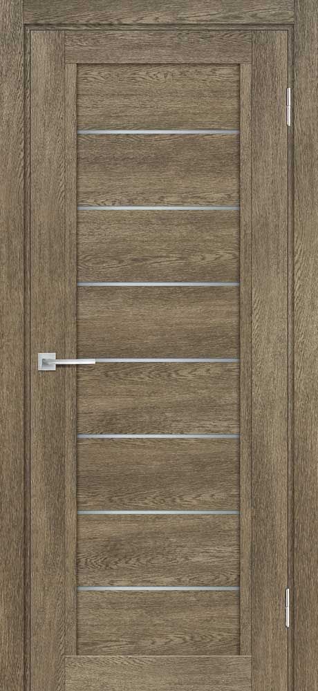 ТЕХНО-808 nanotex, бруно 800*2000 стекло белый сатинат