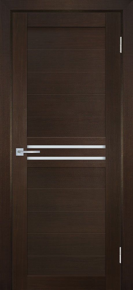 ТЕХНО 739  nanotex,  Венге  700*2000  Белый сатинат