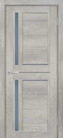 ТЕХНО-804 nanotex, чиаро гриджио 550*1900 стекло графит сатинат, серый лакобель