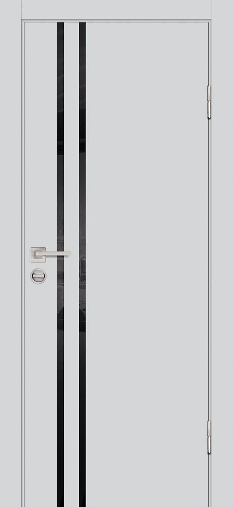 P-11 NEW PP агат, 600*2000 стекло черный лакобель