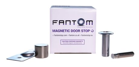 FANTOM PREMIUM FNT0008 Дверной ограничитель магнитный скрытый хром блестящий