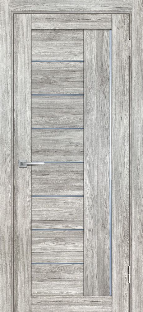 PSL-17  nanotex, сан-ремо серый 600*1900 стекло сатинат графит