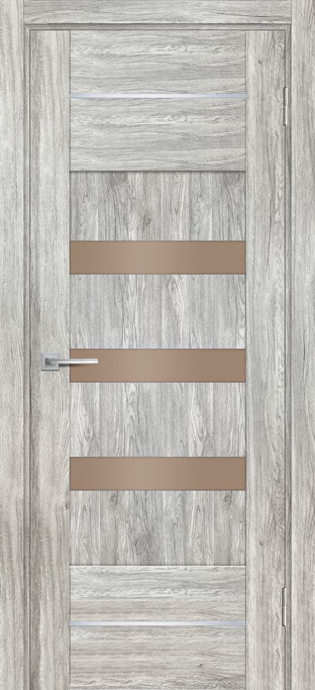 PSL-18  nanotex, сан-ремо серый 550*1900 стекло сатинат бронза