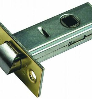 Защёлка межкомнатная BUSSARE L6-45 S.GOLD (золото блестящее, металлический язычок)