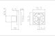 Завёртка сантехническая ADDEN BAU WC SQ-003 GRAPHITE (цвет ГРАФИТ)