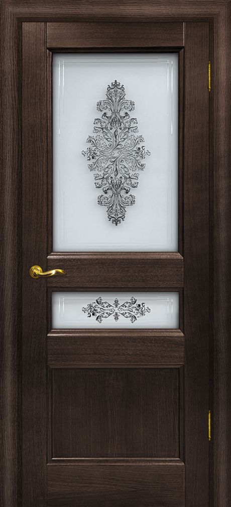 Вайт 02  Дуб патинированный, ст.шелкография белое 600*2000