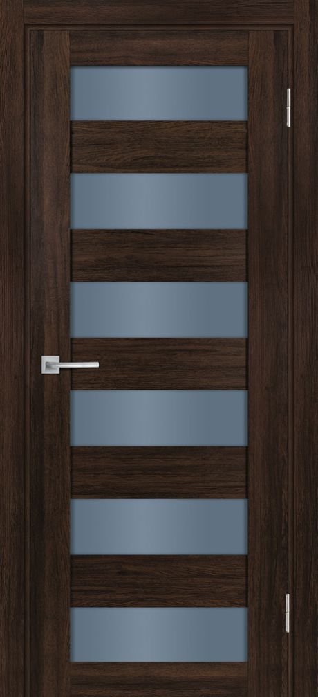 PSL-35  nanotex, сан-ремо шоколад 600*1900 стекло сатинат графит