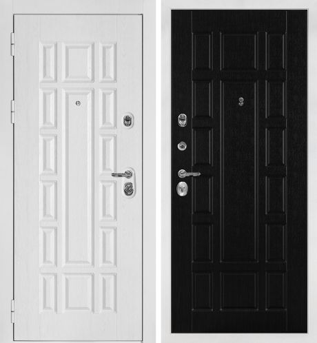 ДМ Квадро-124 белая шагрень, Kale 252R/Border (Белый дуб факт. ФЛ-124 /PR-124 Венге) 860 Л