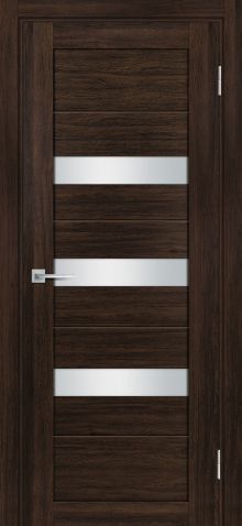 PSL- 9  nanotex, сан-ремо шоколад 600*1900 стекло сатинат белый