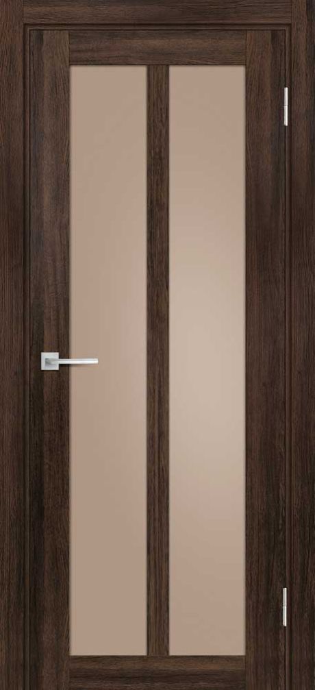 PSL-22  nanotex, сан-ремо шоколад 600*1900 стекло сатинат бронза