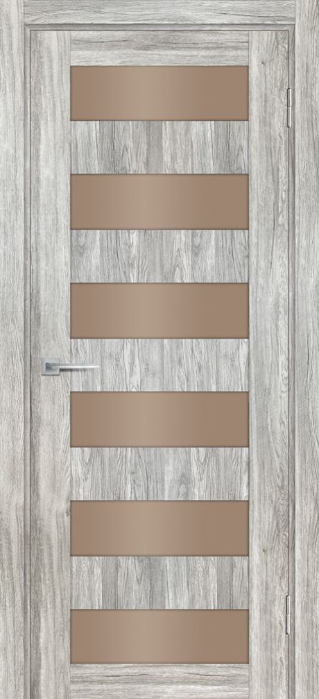 PSL-35  nanotex, сан-ремо серый 550*1900 стекло сатинат бронза