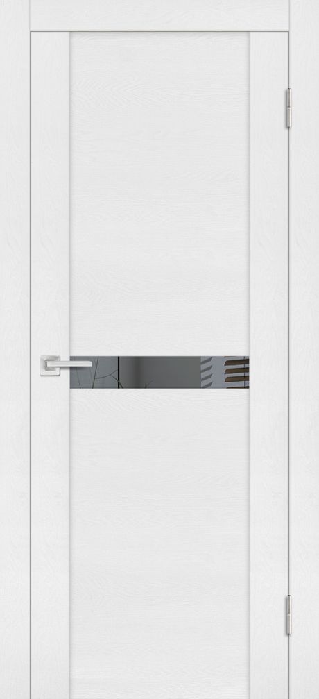 PST-3 soft-touch, белый ясень 550*1900 стекло зеркало тонированное