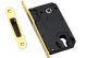 Защёлка врезная магнитная под ключевой цилиндр ADDEN BAU. KEY MAG 5085 GOLD (цвет ЗОЛОТО БЛЕСТЯЩЕЕ)