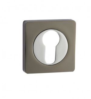 Накладка под цилиндр "Vantage" ЕТ BN/CP черный никель/хром/Круг/ст.