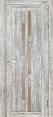 PSL-33  nanotex, сан-ремо серый 550*1900 стекло сатинат бронза