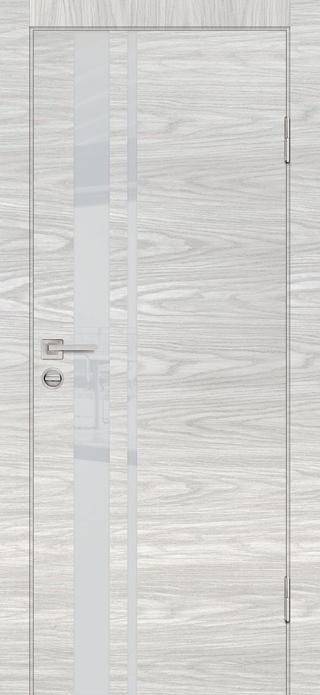 P-16 NEW PP дуб скай бежевый, 900*2000 стекло лунный лакобель