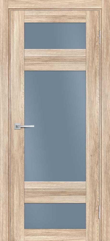 PSL- 6  nanotex, сан-ремо натуральный 550*1900 стекло сатинат графит