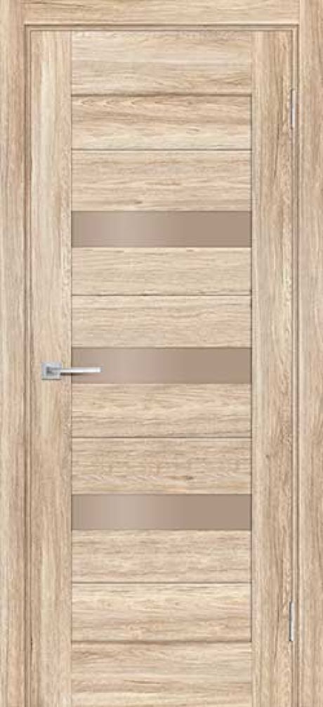 PSL- 9  nanotex, сан-ремо натуральный 700*2000 стекло сатинат бронза