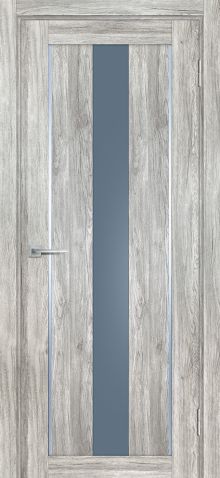 PSL- 2  nanotex, сан-ремо серый 550*1900 стекло сатинат графит