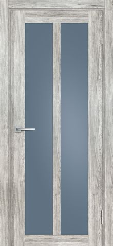 PSL-22  nanotex, сан-ремо серый 550*1900 стекло сатинат графит