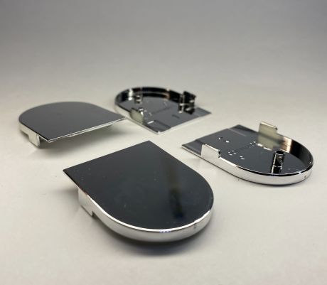 Накладки на скрытую петлю Eclipse 2.0 (хром блестящий)