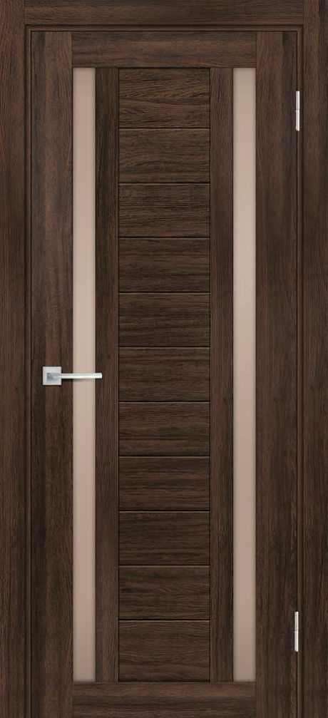 PSL-15  nanotex, сан-ремо шоколад 600*2000 стекло сатинат бронза