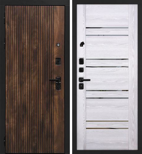 ДМ Лофт-1 муар черн,замкиKale,налич.ЧЕРН.ШАГР(Вертик.Дуб коньяк/PSK-1 Ривьера айс зерк.тон.)  960 Л