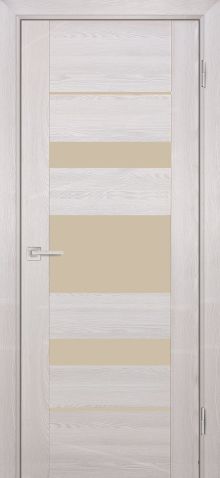 PSK-5 nanotex, ривьера крем 600*2000 стекло Кремовый лакобель