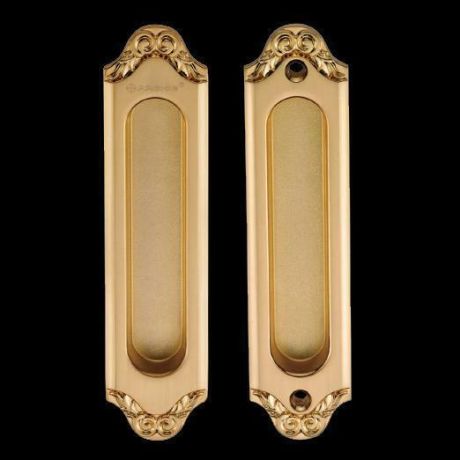 Комплект дверных ручек для раздвижной двери ACANTO S. GOLD (SD) (матовое золото)