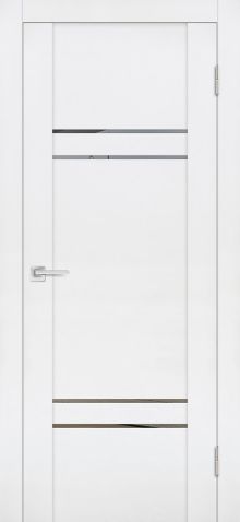 PST-5 soft-touch, белый бархат 800*2000 стекло зеркало тонированное