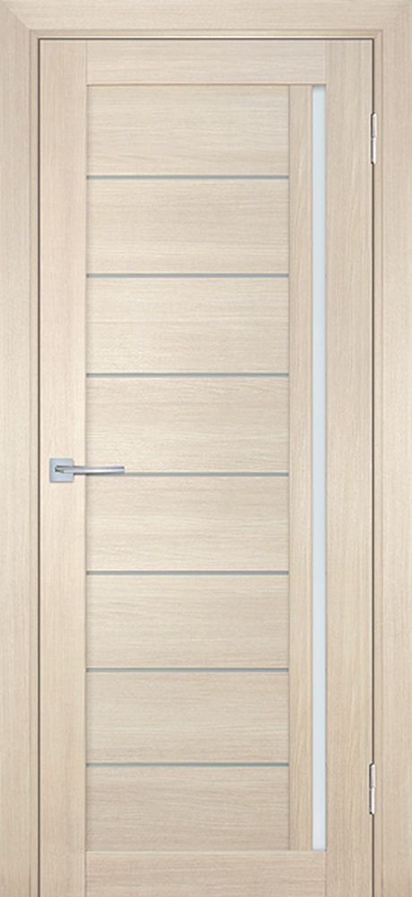 ТЕХНО 741 nanotex, капучино 800*2000 стекло белый сатинат