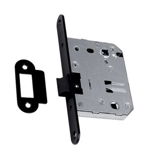 Защелка сантехническая пластиковая BUSSARE PLAST50/70 BLACK (черный)