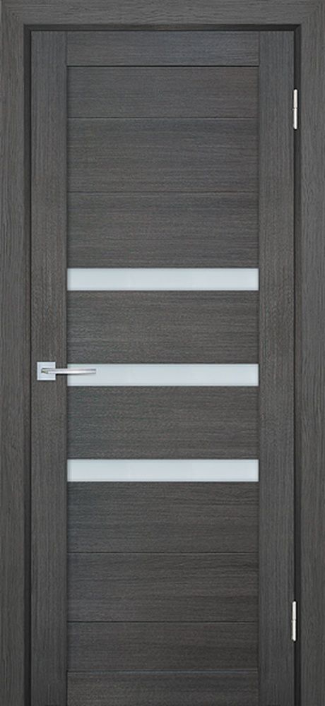 ТЕХНО 709 nanotex, грей 700*2000 стекло белый сатинат